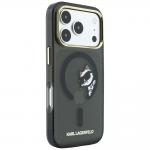 Husa Karl Lagerfeld Peekaboo Logo cu MagSafe compatibila cu iPhone 18 Pro / 17 Pro, Negru 5 - lerato.ro