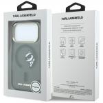 Husa Karl Lagerfeld Peekaboo Logo cu MagSafe compatibila cu iPhone 18 Pro / 17 Pro, Negru 9 - lerato.ro