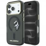 Husa Karl Lagerfeld Peekaboo Logo cu MagSafe compatibila cu iPhone 18 Pro Max / 17 Pro Max, Negru 4 - lerato.ro