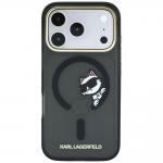 Husa Karl Lagerfeld Peekaboo Logo cu MagSafe compatibila cu iPhone 18 Pro Max / 17 Pro Max, Negru 2 - lerato.ro