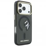 Husa Karl Lagerfeld Peekaboo Logo cu MagSafe compatibila cu iPhone 18 Pro Max / 17 Pro Max, Negru 5 - lerato.ro