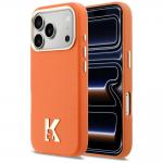 Husa Karl Lagerfeld Karl Head Logo cu MagSafe compatibila cu iPhone 18 Pro / 17 Pro, Portocaliu 4 - lerato.ro