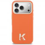Husa Karl Lagerfeld Karl Head Logo cu MagSafe compatibila cu iPhone 18 Pro / 17 Pro, Portocaliu 2 - lerato.ro