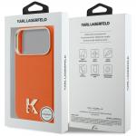 Husa Karl Lagerfeld Karl Head Logo cu MagSafe compatibila cu iPhone 18 Pro Max / 17 Pro Max, Portocaliu 9 - lerato.ro