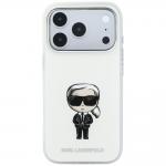 Husa Karl Lagerfeld IML Ikonik Sketch Print cu MagSafe compatibila cu iPhone 18 Pro / 17 Pro, Bej 2 - lerato.ro