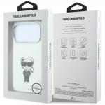 Husa Karl Lagerfeld IML Ikonik Sketch Print cu MagSafe compatibila cu iPhone 18 Pro / 17 Pro, Bej 9 - lerato.ro