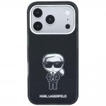 Husa Karl Lagerfeld IML Ikonik Sketch Print cu MagSafe compatibila cu iPhone 18 Pro / 17 Pro, Negru 2 - lerato.ro