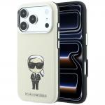 Husa Karl Lagerfeld Smooth Ikonik Sketch cu MagSafe compatibila cu iPhone 18 Pro Max / 17 Pro Max, Bej 4 - lerato.ro