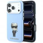 Husa Karl Lagerfeld Smooth Choupette Ikonik cu MagSafe compatibila cu iPhone 18 Pro Max / 17 Pro Max, Albastru 4 - lerato.ro