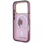 Husa Karl Lagerfeld Peekaboo Logo cu MagSafe compatibila cu iPhone 18 Pro Max / 17 Pro Max, Burgundy 8 - lerato.ro