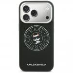 Husa Karl Lagerfeld Point and Choupette Sketch cu MagSafe compatibila cu iPhone 18 Pro / 17 Pro, Negru 2 - lerato.ro
