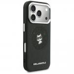 Husa Karl Lagerfeld Point and Choupette Sketch cu MagSafe compatibila cu iPhone 18 Pro / 17 Pro, Negru 5 - lerato.ro