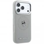 Husa Karl Lagerfeld Point and Choupette Sketch cu MagSafe compatibila cu iPhone 18 Pro / 17 Pro, Gri 5 - lerato.ro