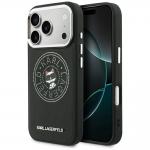 Husa Karl Lagerfeld Point and Choupette Sketch cu MagSafe compatibila cu iPhone 18 Pro Max / 17 Pro Max, Negru 4 - lerato.ro