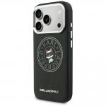 Husa Karl Lagerfeld Point and Choupette Sketch cu MagSafe compatibila cu iPhone 18 Pro Max / 17 Pro Max, Negru 3 - lerato.ro
