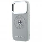 Husa Karl Lagerfeld Point and Choupette Sketch cu MagSafe compatibila cu iPhone 18 Pro Max / 17 Pro Max, Gri 7 - lerato.ro