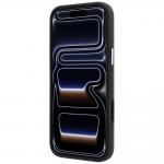 Husa Karl Lagerfeld Smooth Big Resin Signature Logo compatibila cu iPhone 18 Pro / 17 Pro, Burgundy 6 - lerato.ro