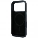 Husa Karl Lagerfeld Grained Choupette Head cu MagSafe compatibila cu iPhone 18 Pro Max / 17 Pro Max, Burgundy 8 - lerato.ro