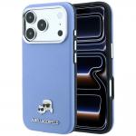 Husa Karl Lagerfeld Grained Heads cu MagSafe compatibila cu iPhone 18 Pro Max / 17 Pro Max, Albastru 4 - lerato.ro