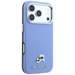 Husa Karl Lagerfeld Grained Heads cu MagSafe compatibila cu iPhone 18 Pro Max / 17 Pro Max, Albastru 5 - lerato.ro