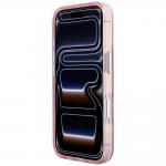 Husa Karl Lagerfeld IML Big Signature Resin Metal Frame compatibila cu iPhone 18 Pro Max / 17 Pro Max, Roz 6 - lerato.ro