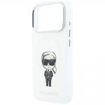 Husa Karl Lagerfeld IML Ikonik Sketch Print cu MagSafe compatibila cu iPhone 18 Pro Max / 17 Pro Max, Bej 7 - lerato.ro