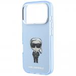 Husa Karl Lagerfeld IML Ikonik Sketch Print cu MagSafe compatibila cu iPhone 18 Pro Max / 17 Pro Max, Albastru 7 - lerato.ro