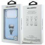 Husa Karl Lagerfeld IML Ikonik Sketch Print cu MagSafe compatibila cu iPhone 18 Pro Max / 17 Pro Max, Albastru 9 - lerato.ro