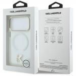 Husa Karl Lagerfeld IML K Head cu MagSafe compatibila cu iPhone 18 Pro / 17 Pro, Transparent 9 - lerato.ro