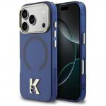 Husa Karl Lagerfeld IML K Head cu MagSafe compatibila cu iPhone 18 Pro / 17 Pro, Albastru 4 - lerato.ro