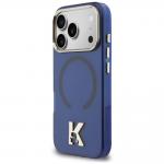 Husa Karl Lagerfeld IML K Head cu MagSafe compatibila cu iPhone 18 Pro / 17 Pro, Albastru 3 - lerato.ro
