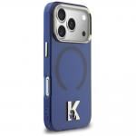 Husa Karl Lagerfeld IML K Head cu MagSafe compatibila cu iPhone 18 Pro / 17 Pro, Albastru 5 - lerato.ro
