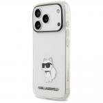 Husa Karl Lagerfeld IML NFT Choupette compatibila cu iPhone 18 Pro / 17 Pro, Transparent 3 - lerato.ro