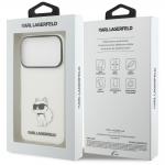 Husa Karl Lagerfeld IML NFT Choupette compatibila cu iPhone 18 Pro / 17 Pro, Transparent 9 - lerato.ro