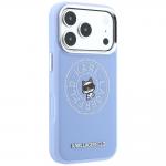 Husa Karl Lagerfeld Point Choupette Sketch MagSafe compatibila cu iPhone 18 Pro Max / 17 Pro Max, Albastru 5 - lerato.ro