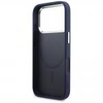 Husa Karl Lagerfeld Embossed Open Ring RSG Logo cu MagSafe compatibila cu iPhone 18 Pro / 17 Pro, Albastru 8 - lerato.ro