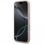 Husa Karl Lagerfeld Silicone Karl and Choupette Ring cu MagSafe compatibila cu iPhone 18 Pro / 17 Pro, Roz 6 - lerato.ro