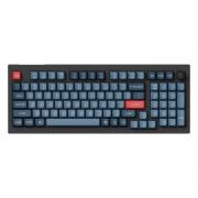Tastatura wireless mecanica Keychron V5 Max, Switch-uri Red, RGB, Bluetooth 5.1, USB-C, 4000 mAh, Negru