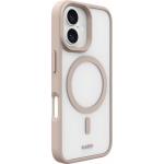Carcasa Laut Huex Protect cu MagSafe compatibila cu iPhone 16, Bej 3 - lerato.ro