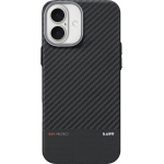Carcasa LAUT Kev Protect compatibila cu iPhone 16, Negru 2 - lerato.ro
