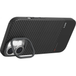 Carcasa LAUT Kev Protect compatibila cu iPhone 16, Negru 4 - lerato.ro