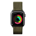Curea din nylon LAUT Technical 2.0 compatibila cu Apple Watch 1 / 2 / 3 / 4 / 5 (42 / 44 mm), Verde 2 - lerato.ro