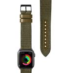 Curea din nylon LAUT Technical 2.0 compatibila cu Apple Watch 1 / 2 / 3 / 4 / 5 (42 / 44 mm), Verde 11 - lerato.ro