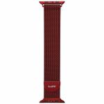 Curea LAUT Steel LOOP compatibila cu Apple Watch 1 / 2 / 3 / 4 / 5 / 6 / SE (38 / 40 mm), Rosu 4 - lerato.ro