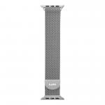 Curea LAUT Steel LOOP compatibila cu Apple Watch 1 / 2 / 3 / 4 / 5 / 6 / SE (38 / 40 mm), Silver 4 - lerato.ro