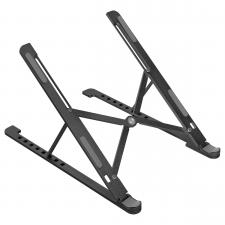 Stand / Suport Laptop, Stand universal laptop/tableta LAUT Work Station, Inaltime ajustabila, Compatibil cu dispozitive intre 12-17 inch, Negru, lerato.ro