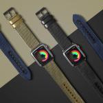 Curea din nailon LAUT Technical 2.0 compatibila cu Apple Watch 42 / 44mm, Navy Blue 9 - lerato.ro