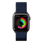 Curea din nailon LAUT Technical 2.0 compatibila cu Apple Watch 42 / 44mm, Navy Blue 2 - lerato.ro