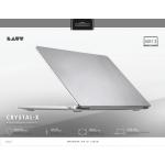 Carcasa laptop LAUT Slim Crystal-X compatibila cu MacBook Air 13 inch (M3 / M2), Transparent 3 - lerato.ro