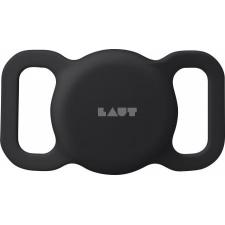 Dispozitive anti-pierdere, Husa din silicon Laut Pet Tag compatibila cu Apple AirTag, Pentru zgarda animalelor de companie, Negru, lerato.ro